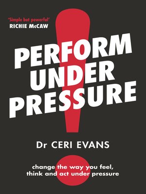 cover image of Perform Under Pressure
